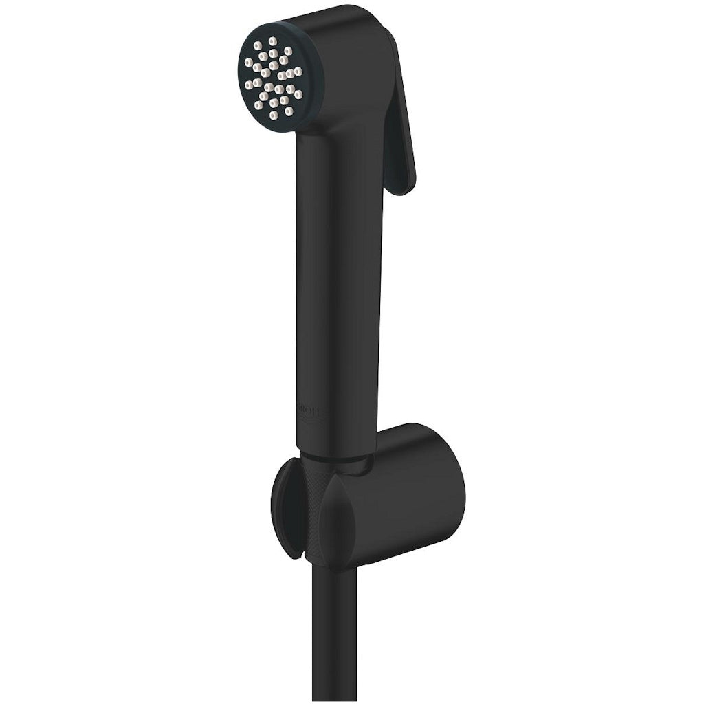 Grohe Tempesta-F Trigger 30 Dus igienic cu suport, furtun 125 cm, negru mat