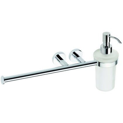 Bemeta Omega Suport prosop baie tip bara cu dispenser sapun lichid