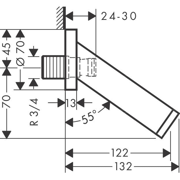 Hansgrohe Axor Starck Pipa