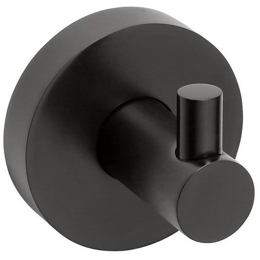 Bemeta Dark Cuier baie rotund, negru