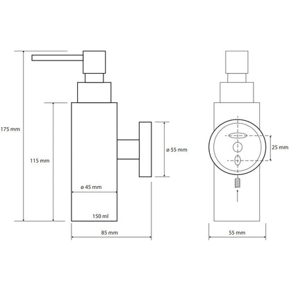 Bemeta Neo Dozator sapun lichid din inox