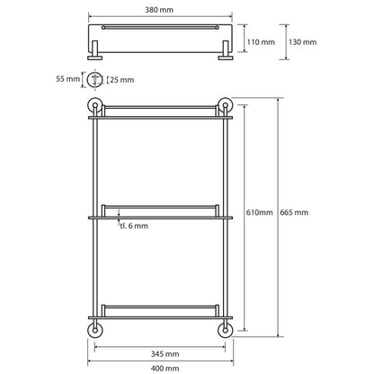 Bemeta Omega Polita din sticla tripla