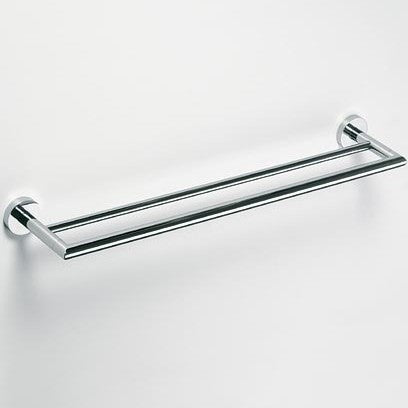Bemeta Omega Suport prosop baie tip bara dubla 66 cm (design tip 2)
