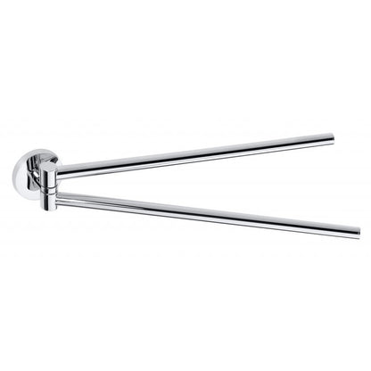 Bemeta Omega Suport prosop baie tip bara dubla 42 cm, prinderi cu H4 cm