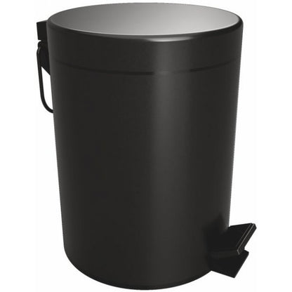 Bemeta Dark Cos gunoi 5 l, soft-close, negru