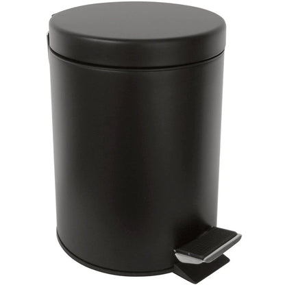 Bemeta Dark Cos de gunoi 3 l, negru