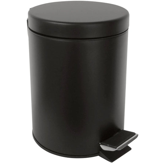 Bemeta Dark Cos de gunoi 3 l, negru