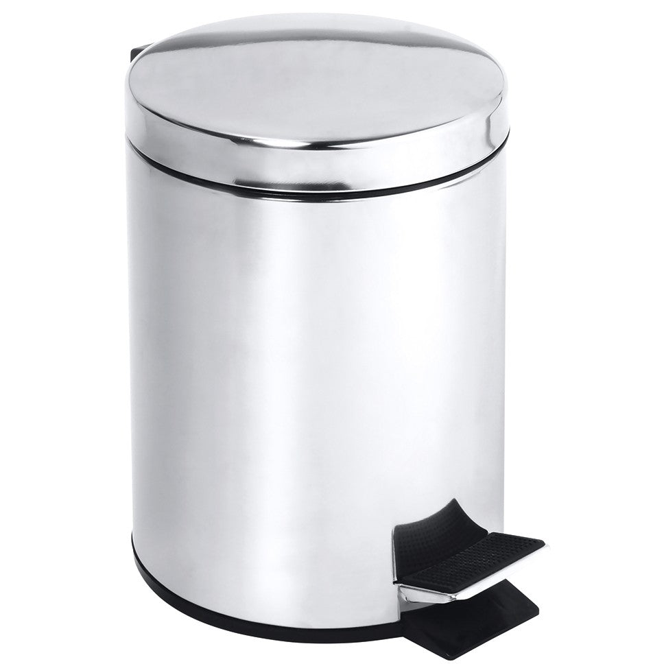 Bemeta Hotel Cos de gunoi rotund 30 litri, inox