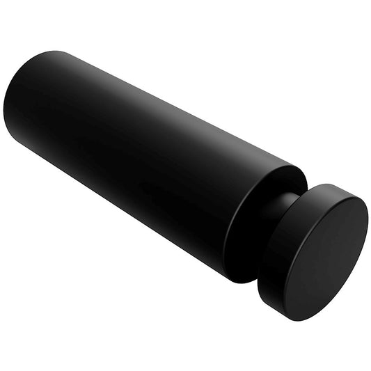 Bemeta Dark Cuier baie fara rozeta 5.5 cm, negru