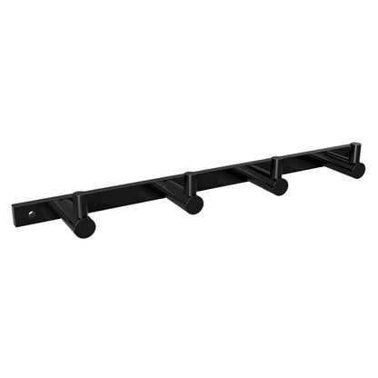 Bemeta Dark Cuier baie cu 4 brate, negru
