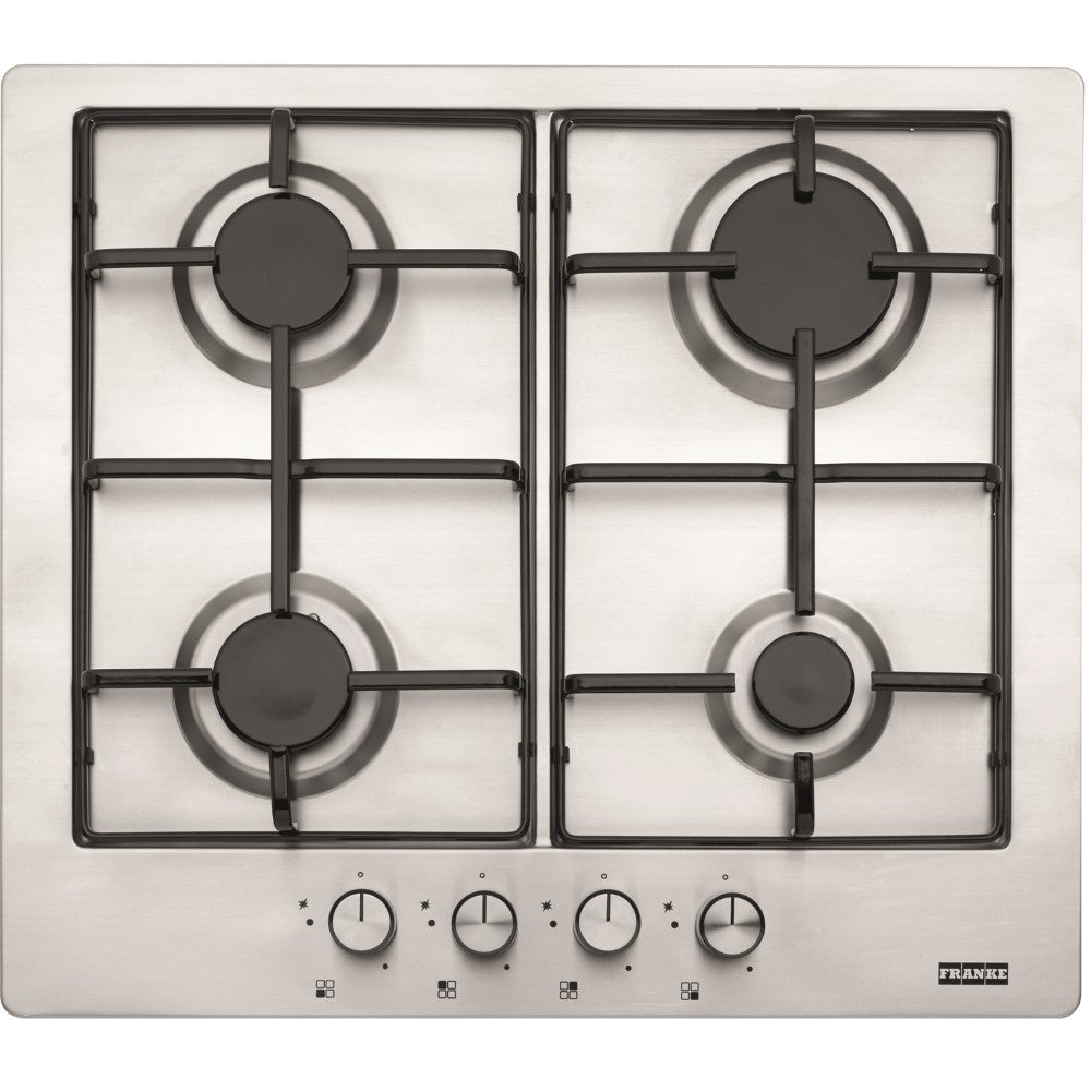 Franke FHNL 604 4G XS E Plita cu gaz 58x51 cm, crom mat
