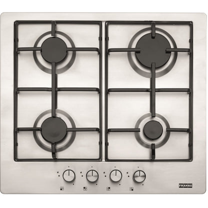 Franke FHNL 604 4G XS E Plita cu gaz 58x51 cm, crom mat