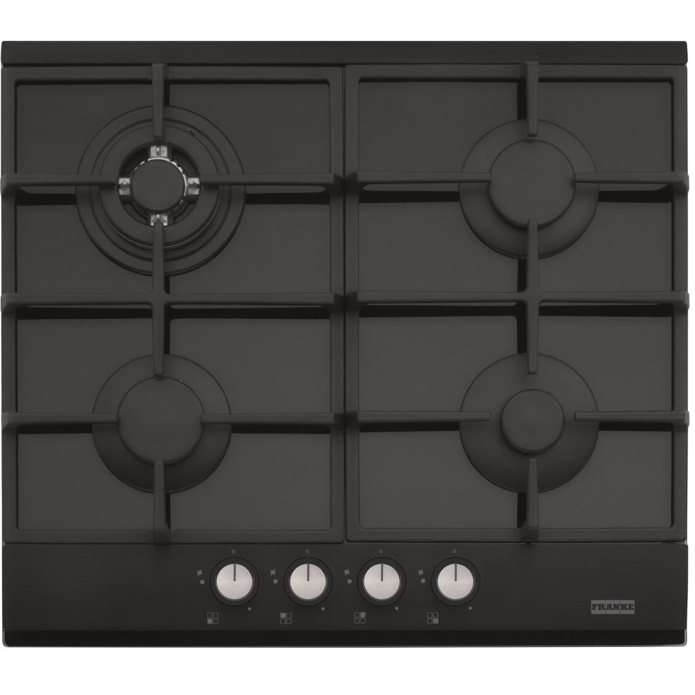 Franke New Glass FHNG 604 4G TC BK C Plita cu gaz 59x52 cm, negru