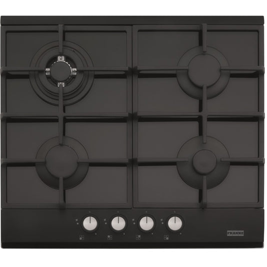 Franke New Glass FHNG 604 4G TC BK C Plita cu gaz 59x52 cm, negru