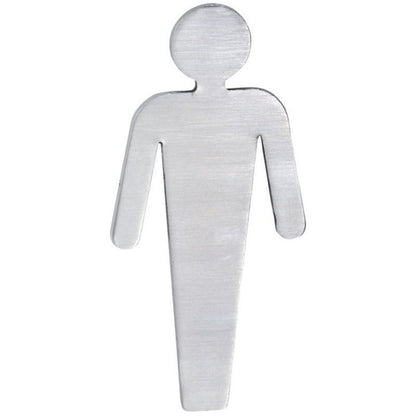Bemeta Home Indicator toaleta pentru barbati, inox mat