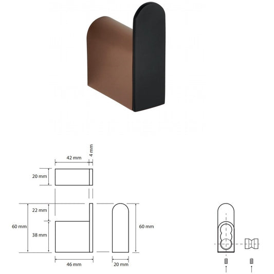 Bemeta Galla Cuier baie, negru