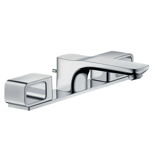Baterie lavoar Hansgrohe Axor Urquiola 50, dubla comanda, cu suport si ventil pop-up