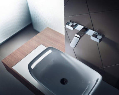 Baterie lavoar incastrata Hansgrohe Axor Urquiola, dubla comanda, pipa 17 cm
