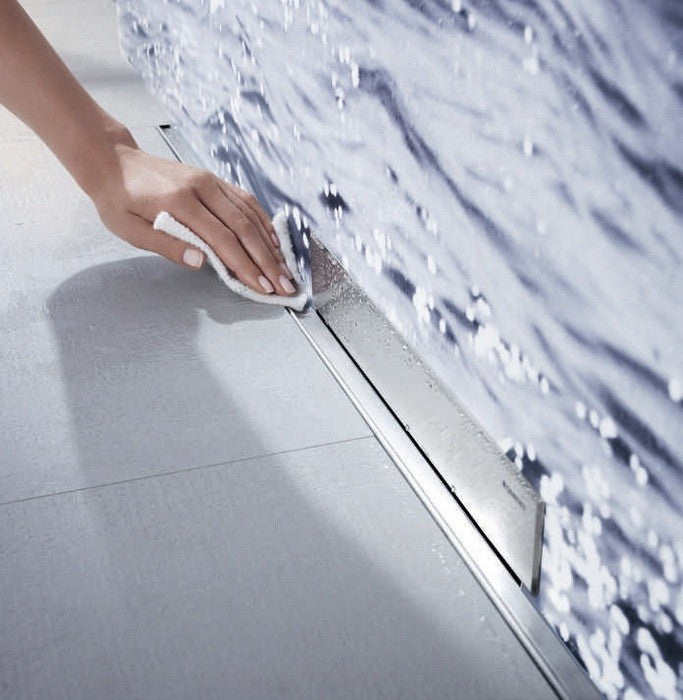 Rigola dus Geberit Duofix cu scurgere in perete Ø50 mm si cadru de montaj pentru baterie