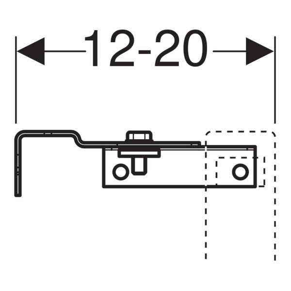 Geberit Duofix Set fixare