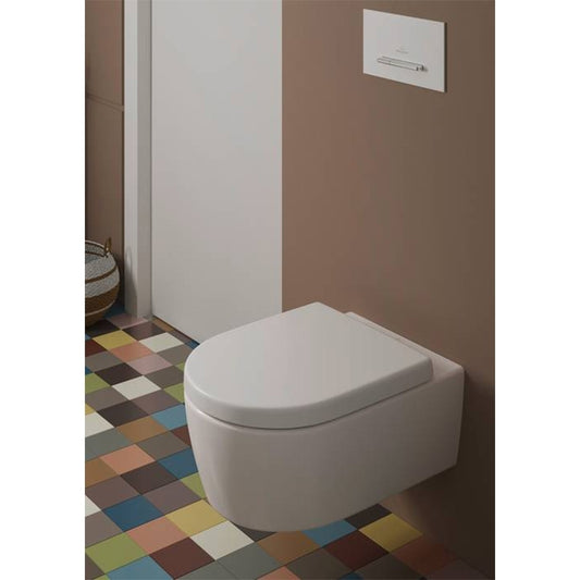 Villeroy & Boch ViConnect Clapeta de actionare WC alb/crom