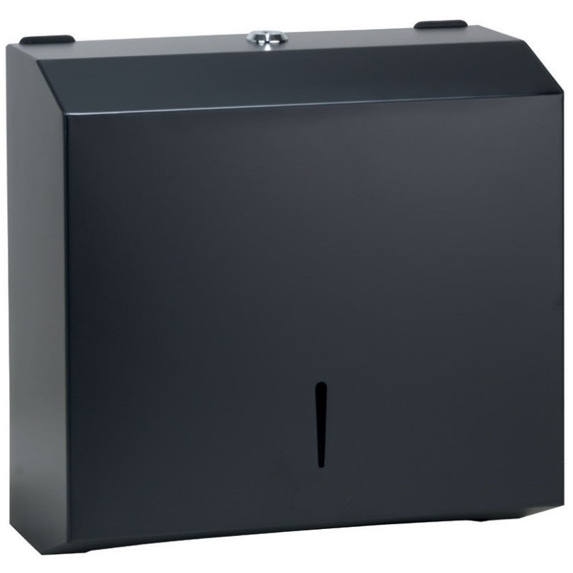 Bemeta Hotel Dispenser prosoape hartie H26 cm, negru