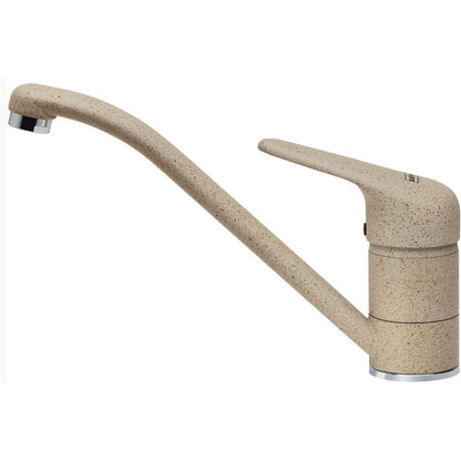 Franke Basis BFG 651-78 Set chiuveta bucatarie granit 78x50 cm cu baterie monocomanda Novara Plus, bej (avena)