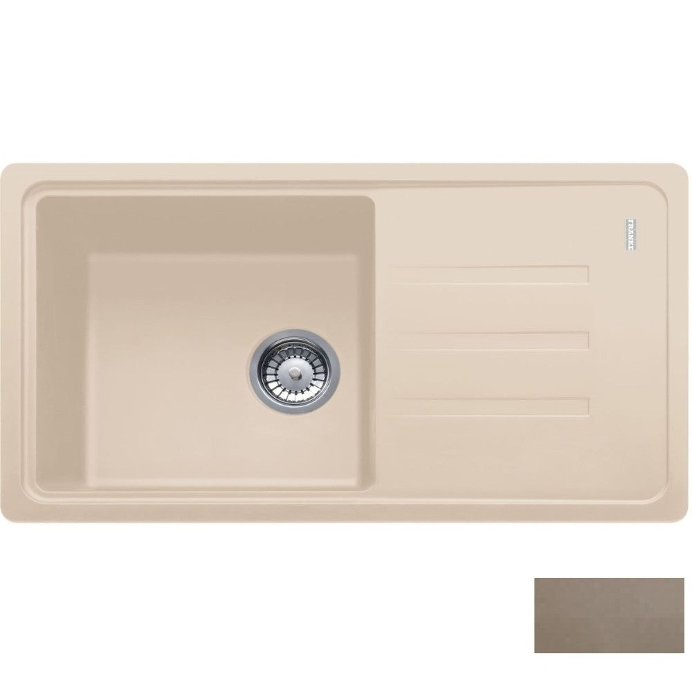 Franke Malta BSG 611-78 Chiuveta bucatarie granit 78x50 cm, bej inchis (oyster)