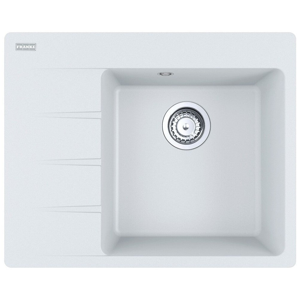 Franke Centro CNG 611/211-62 Chiuveta bucatarie granit 62x50 cm, alb (bianco)