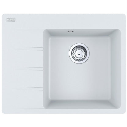 Franke Centro CNG 611/211-62 Chiuveta bucatarie granit 62x50 cm, alb (bianco)