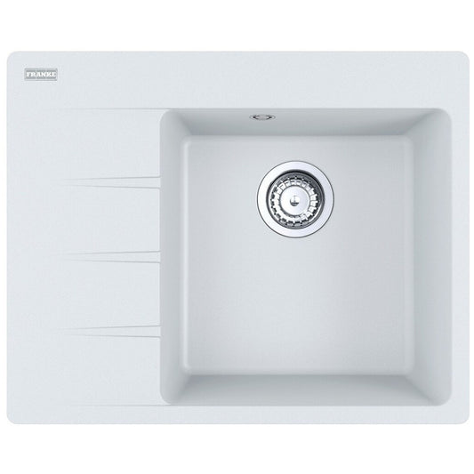 Franke Centro CNG 611/211-62 Chiuveta bucatarie granit 62x50 cm, alb (bianco)
