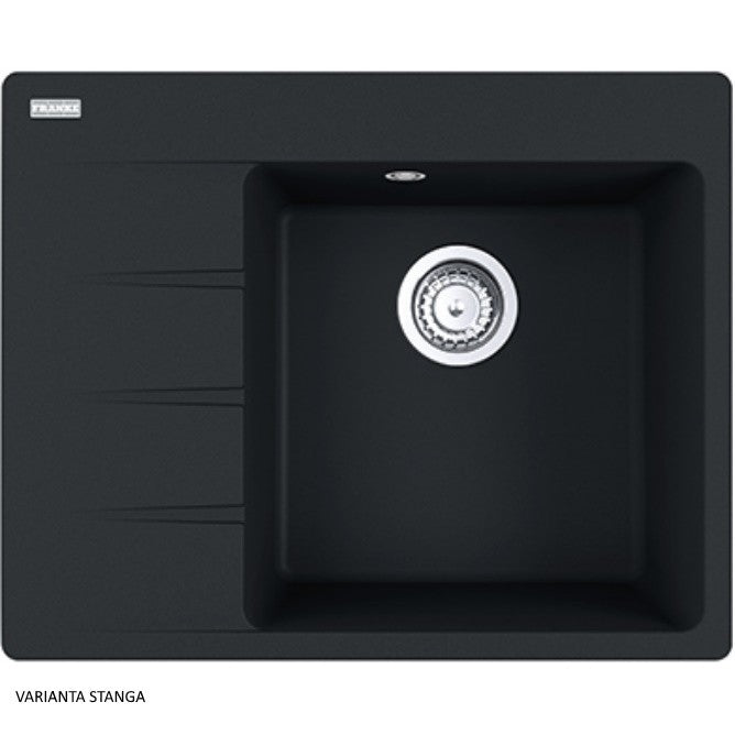 Franke Centro CNG 611/211-62 Chiuveta bucatarie granit 62x50 cm, negru (nero)