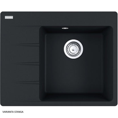 Franke Centro CNG 611/211-62 Chiuveta bucatarie granit 62x50 cm, negru (nero)