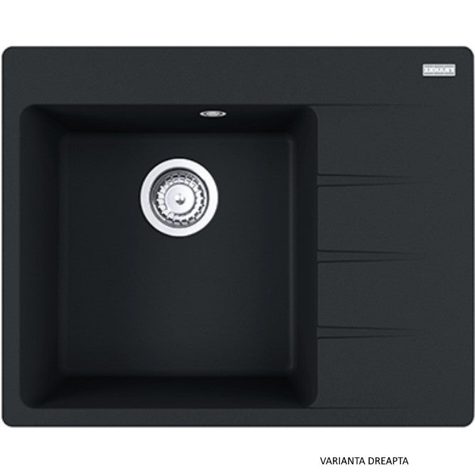 Franke Centro CNG 611/211-62 Chiuveta bucatarie granit 62x50 cm, negru (nero)