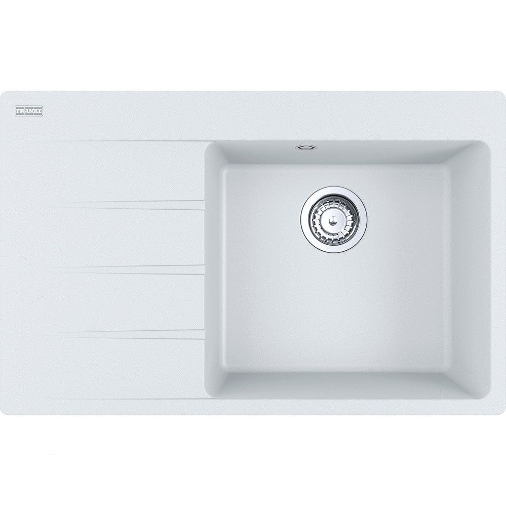 Franke Centro CNG 611/211-78 Chiuveta bucatarie granit 78x50 cm, alb (bianco)