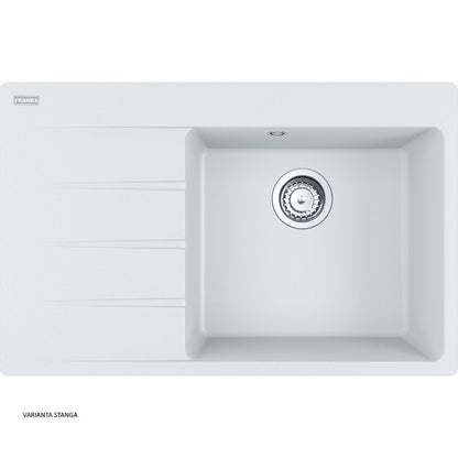 Franke Centro CNG 611/211-78 Chiuveta bucatarie granit 78x50 cm, alb (bianco)