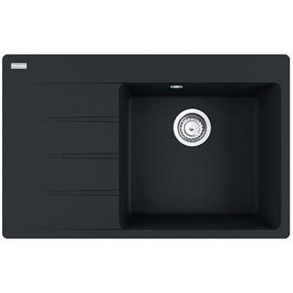 Franke Centro CNG 611/211-78 Chiuveta bucatarie granit 78x50 cm, negru mat