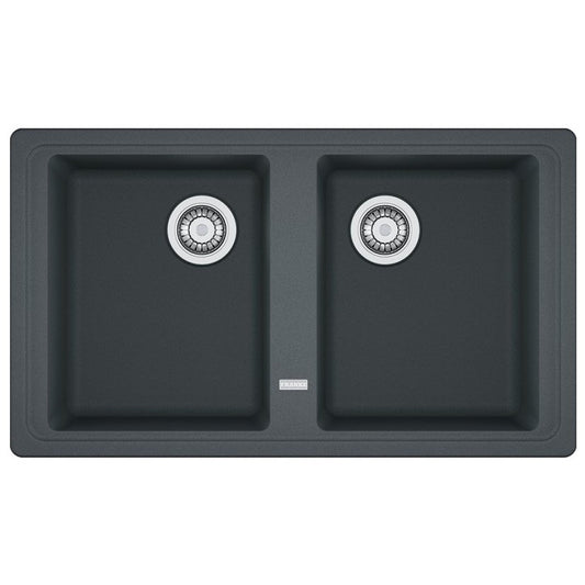 Franke Basis BFG 620 Chiuveta bucatarie granit 86x50 cm, negru