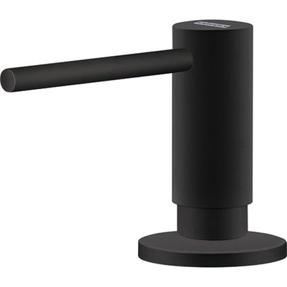 Franke Basis BFG 611-62 Set chiuveta bucatarie granit 62x50 cm cu baterie monocomanda Pola si dispenser sapun, negru