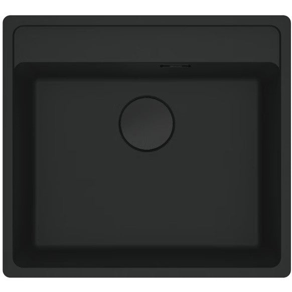 Franke Maris MRG 610-52 TL Chiuveta bucatarie granit 56x51 cm, negru mat