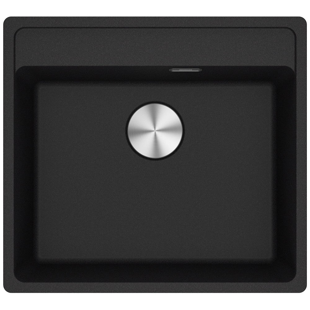 Franke Maris MRG 610-52 TL Chiuveta bucatarie granit 56x51 cm, negru lucios