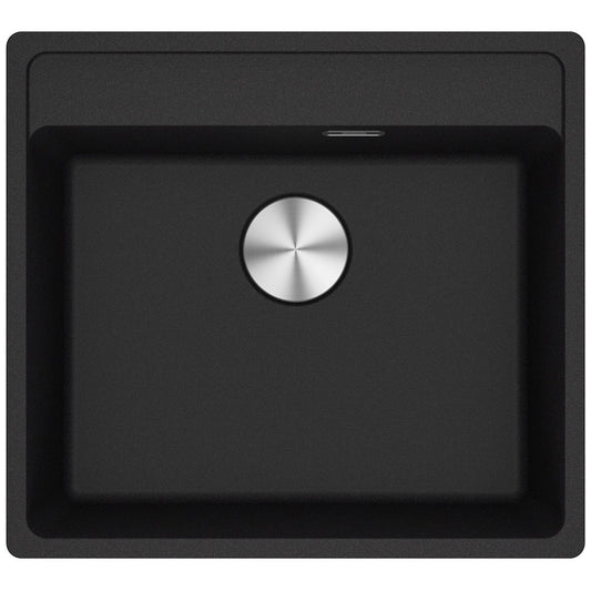 Franke Maris MRG 610-52 TL Chiuveta bucatarie granit 56x51 cm, negru lucios