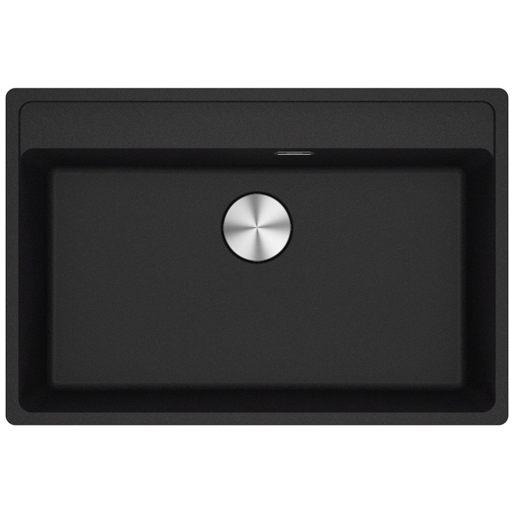 Franke Maris MRG 610-72 TL Chiuveta bucatarie granit 76x51 cm, negru lucios