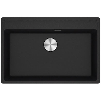 Franke Maris MRG 610-72 TL Chiuveta bucatarie granit 76x51 cm, negru lucios