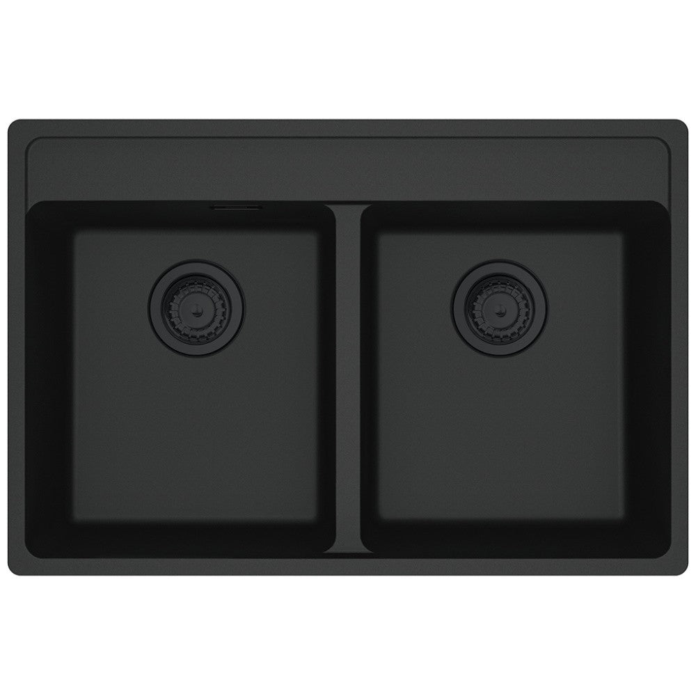 Franke Maris MRG 620-35-35 TL Chiuveta bucatarie granit 76x51 cm, negru mat