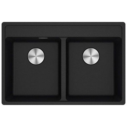 Franke Maris MRG 620-35-35 TL Chiuveta bucatarie granit 76x51 cm, negru