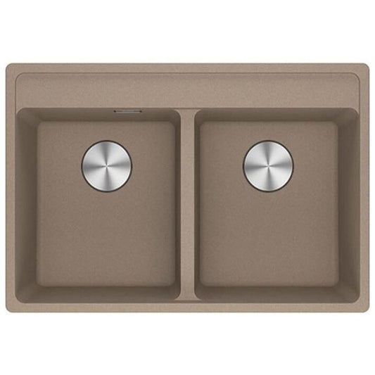 Franke Maris MRG 620-35-35 TL Chiuveta bucatarie granit 76x51 cm, bej inchis (oyster)
