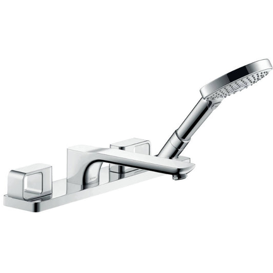 Hansgrohe Axor Urquiola Baterie cada dus dubla comanda cu set dus, montaj pe placa de faianta