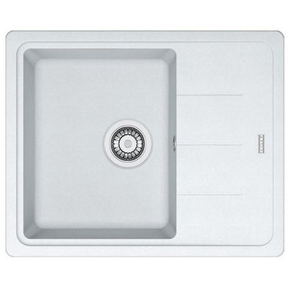 Franke Basis BFG 611-62 Chiuveta bucatarie granit fragranite 62x50 cm, alb