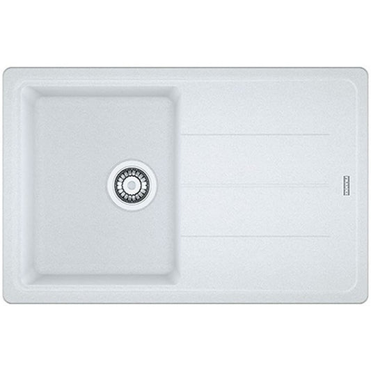Franke Basis BFG 611-78 Chiuveta bucatarie granit fragranite 78x50 cm, alb
